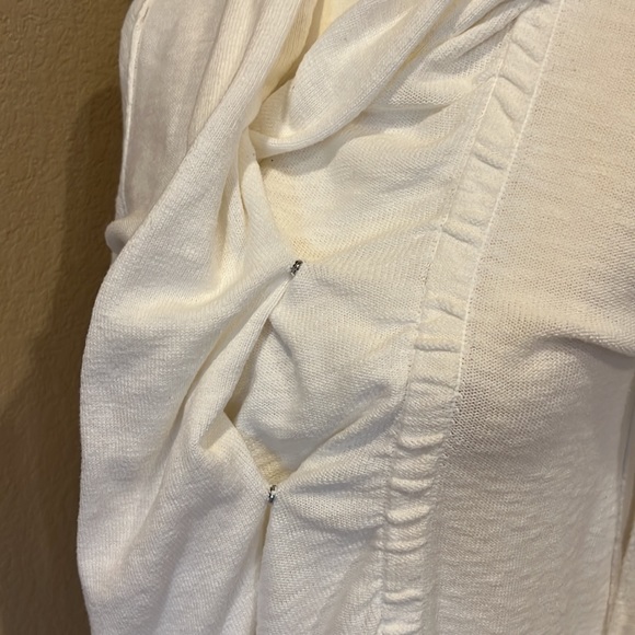 Free People White Drapey Cardigan - Picture 6 of 16